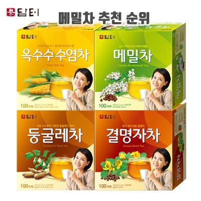 1.담터 둥굴레차+메밀차+결명자차+옥수수수염차 (400T), 400개입_이미지(imge)입니다.